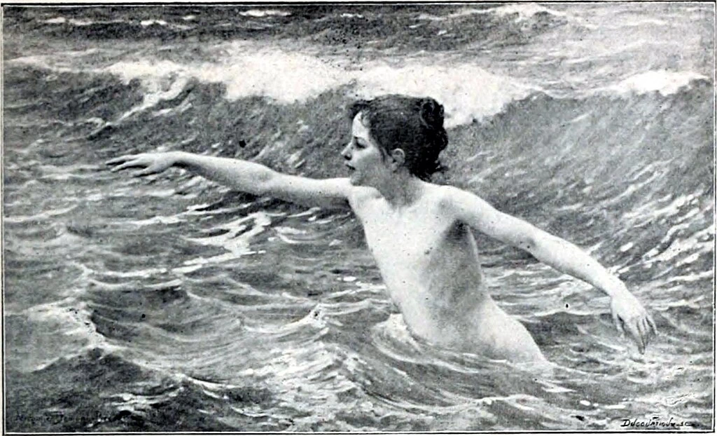 Nell'acqua blu